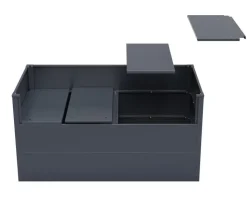 KGT Metall-Zwischenboden Urban Grow, anthrazit/grau