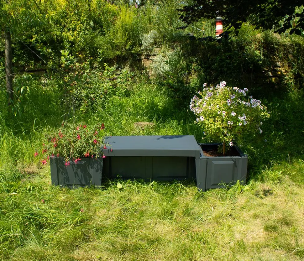 KHW Kunststoff-Gartenbank Berlin