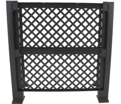 KHW Kunststoff-Mülltonnenspalier, 100 x 49 x 119 cm