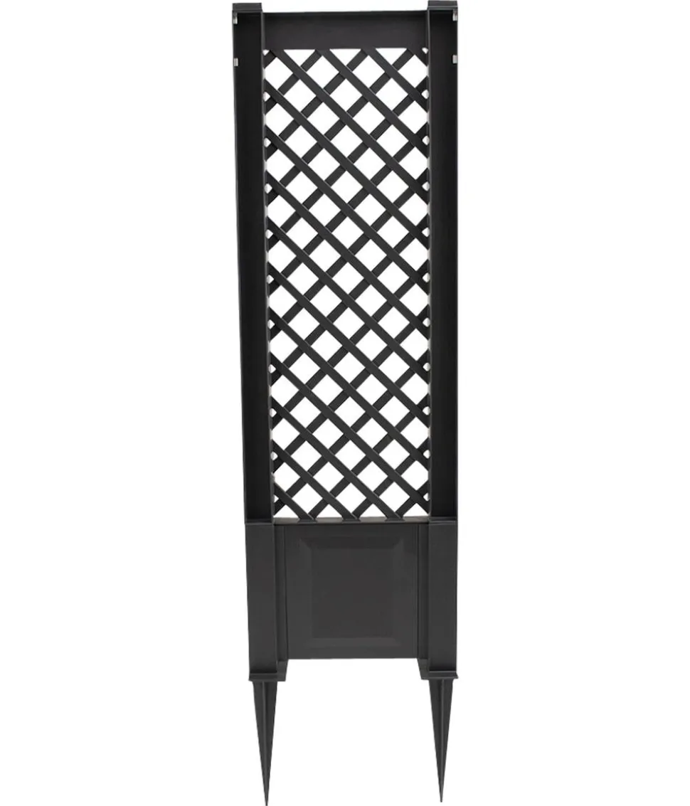 KHW Kunststoff-Spalier mit Erdspießen, ca. B43/H140/T6 cm