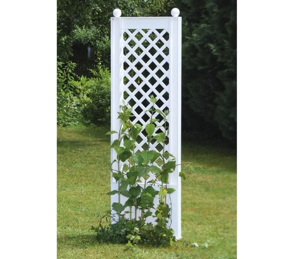 KHW Kunststoff-Spalier mit Erdspießen, ca. B43/H140/T6 cm