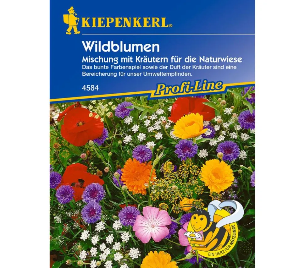 Kiepenkerl Saatgut Wildblumen Kräutermischung