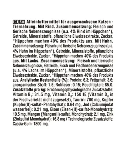 KITEKAT® Nassfutter für Katzen Multipack Markt-Mix in Gelee, Adult, 12 x 85 g