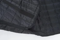 kleinmetall® Rücksitzbankschondecke Allside Comfort, schwarz, ca. B155/H50/T140 cm