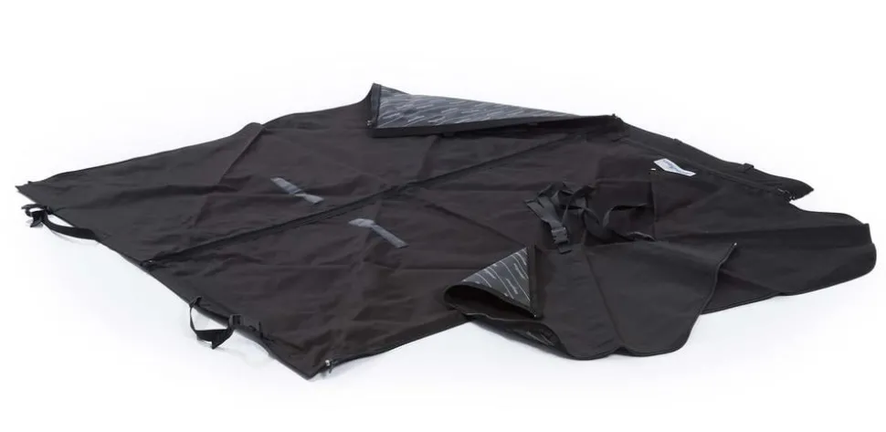 kleinmetall® Rücksitzbankschondecke Allside Classic, schwarz, ca. B145/H50/T140 cm