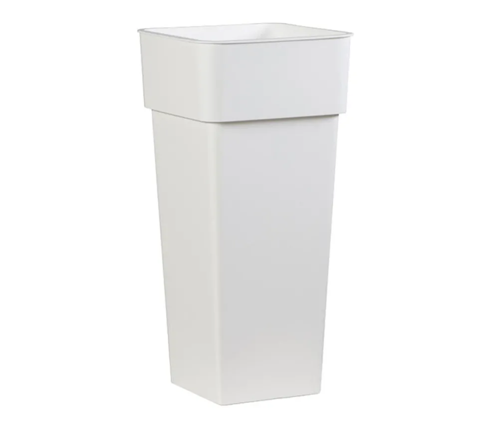 Kunststoff-Pflanzkübel Duo Quadro, quadratisch, ca. B37/H80/T37 cm