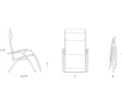 Lafuma Relaxsessel Futura Be Comfort