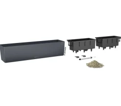 LECHUZA® Kunststoff-Kasten Balconera Cottage, rechteckig