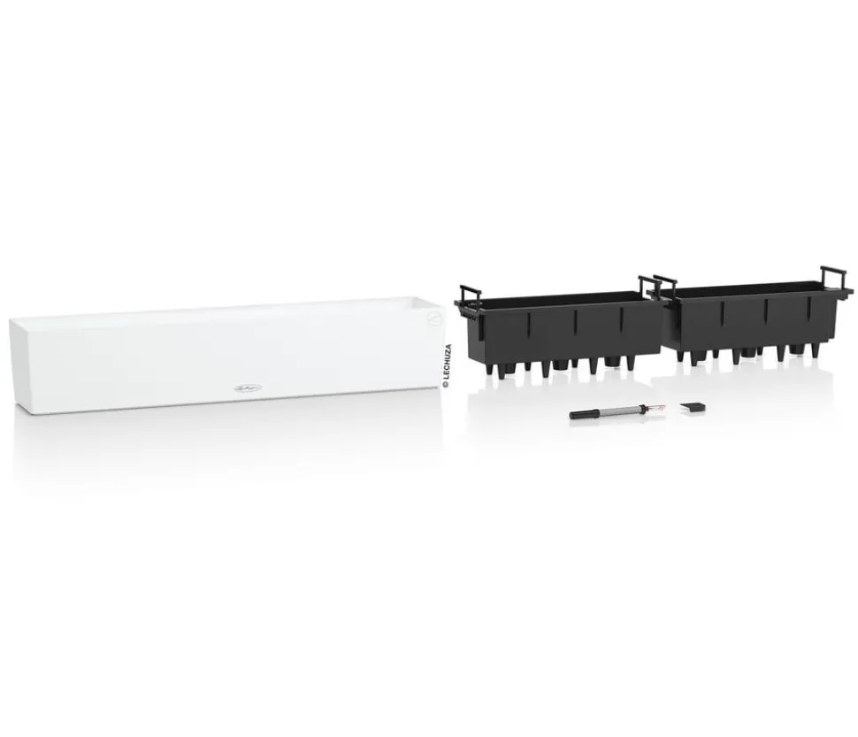 LECHUZA® Kunststoff-Kasten Balconera Cottage, rechteckig