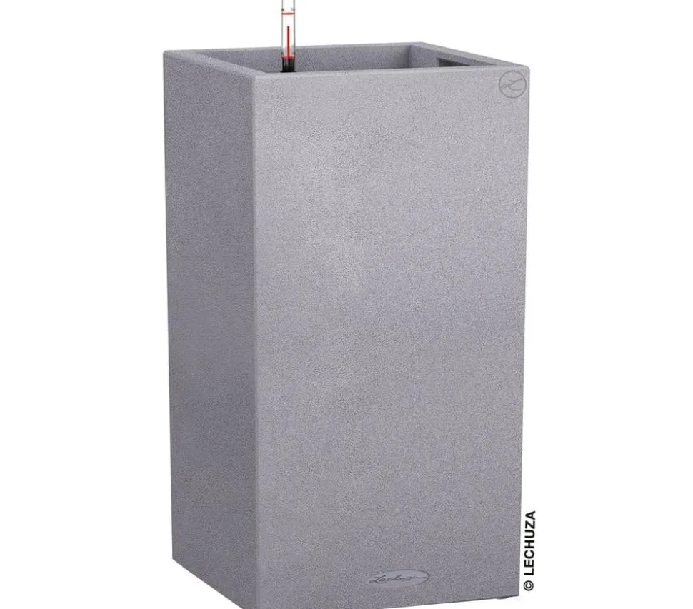 LECHUZA® Kunststoff-Topf Canto Stone, quadratisch