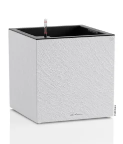 LECHUZA® Kunststoff-Topf Canto Stone, quadratisch