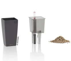 LECHUZA® MAXI/MINI-CUBI, All-in-One-Set, hochglanz