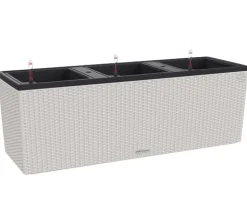LECHUZA® Polyrattan-Kasten Trio Cottage, rechteckig