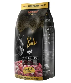 Leonardo Trockenfutter für Katzen Adult fresh Duck, Ente
