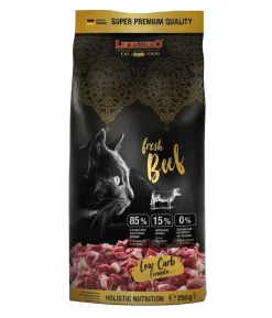Leonardo Trockenfutter für Katzen Adult fresh Beef, Rind