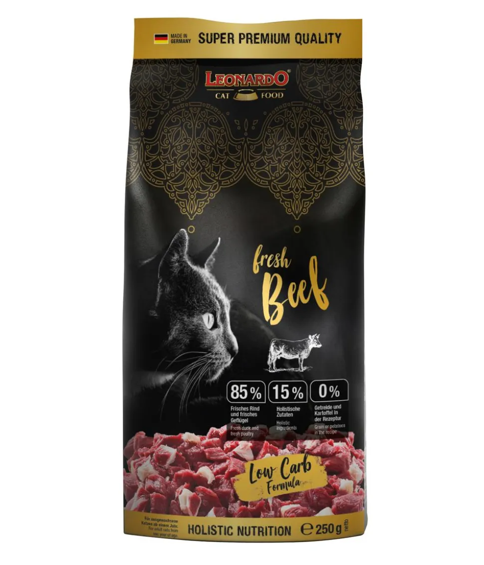 Leonardo Trockenfutter für Katzen Adult fresh Beef, Rind