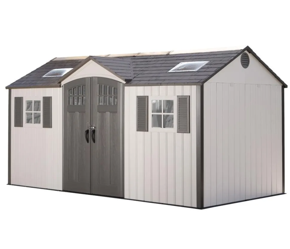 Lifetime Gerätehaus Castle, ca. B457,2/H243,84/T235,20 cm