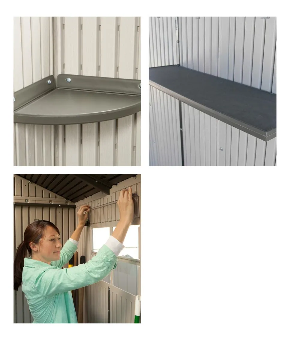 Lifetime Gerätehaus Phoenix, ca. B214/H227/T285 cm