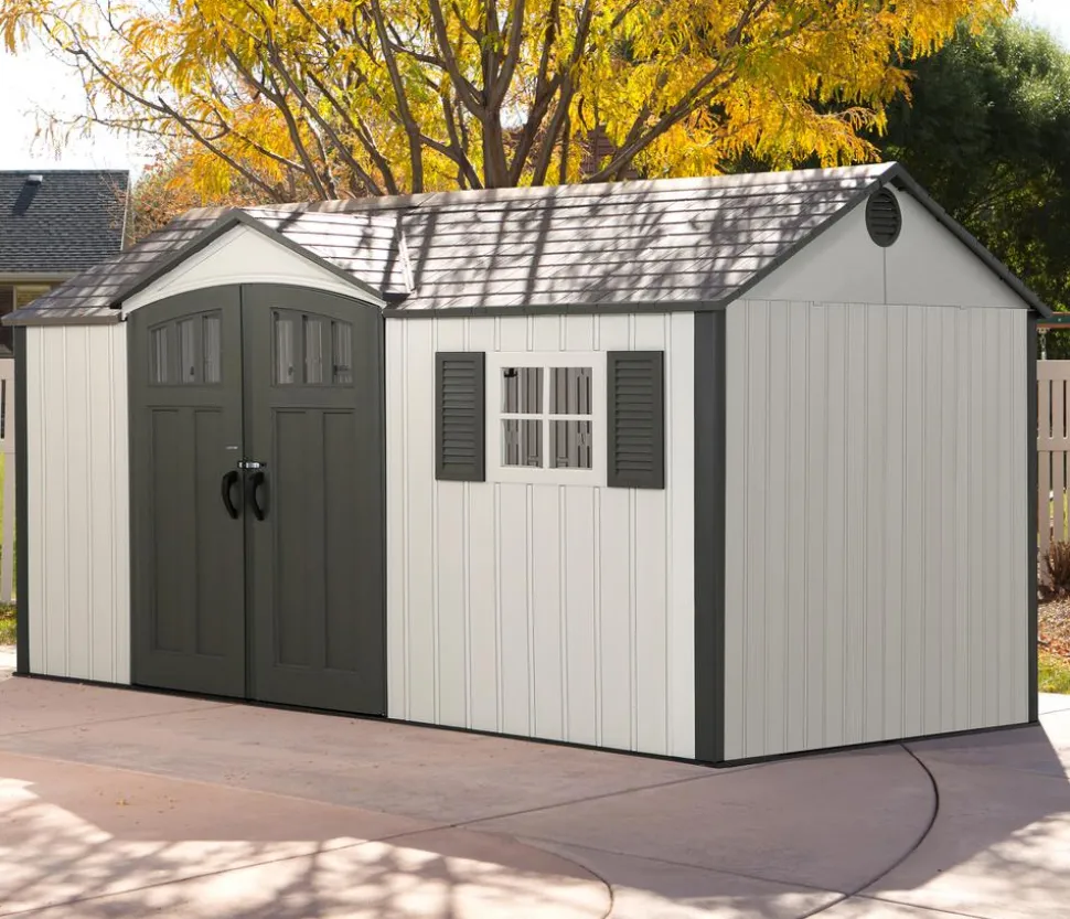 Lifetime Gerätehaus Texas, ca. B381/H243,84/T243,84 cm
