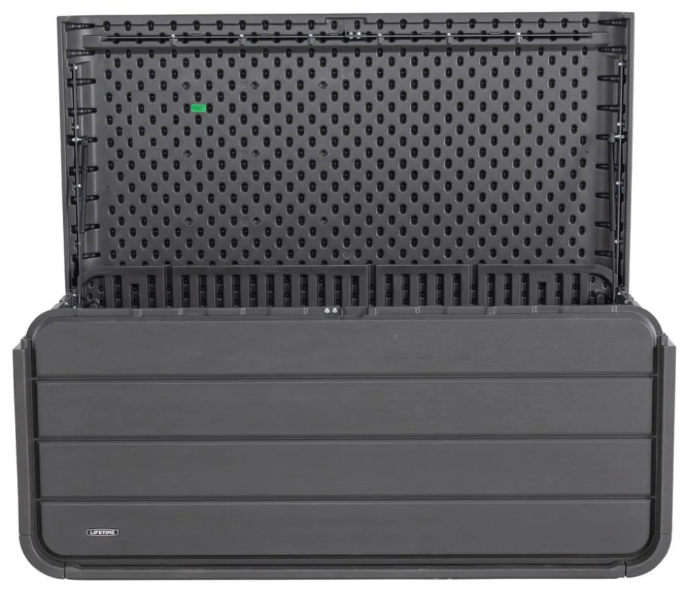 Lifetime Kunststoff-Gartenbox Space L, 515 Liter, ca. B147,1/H64,5/T72 cm