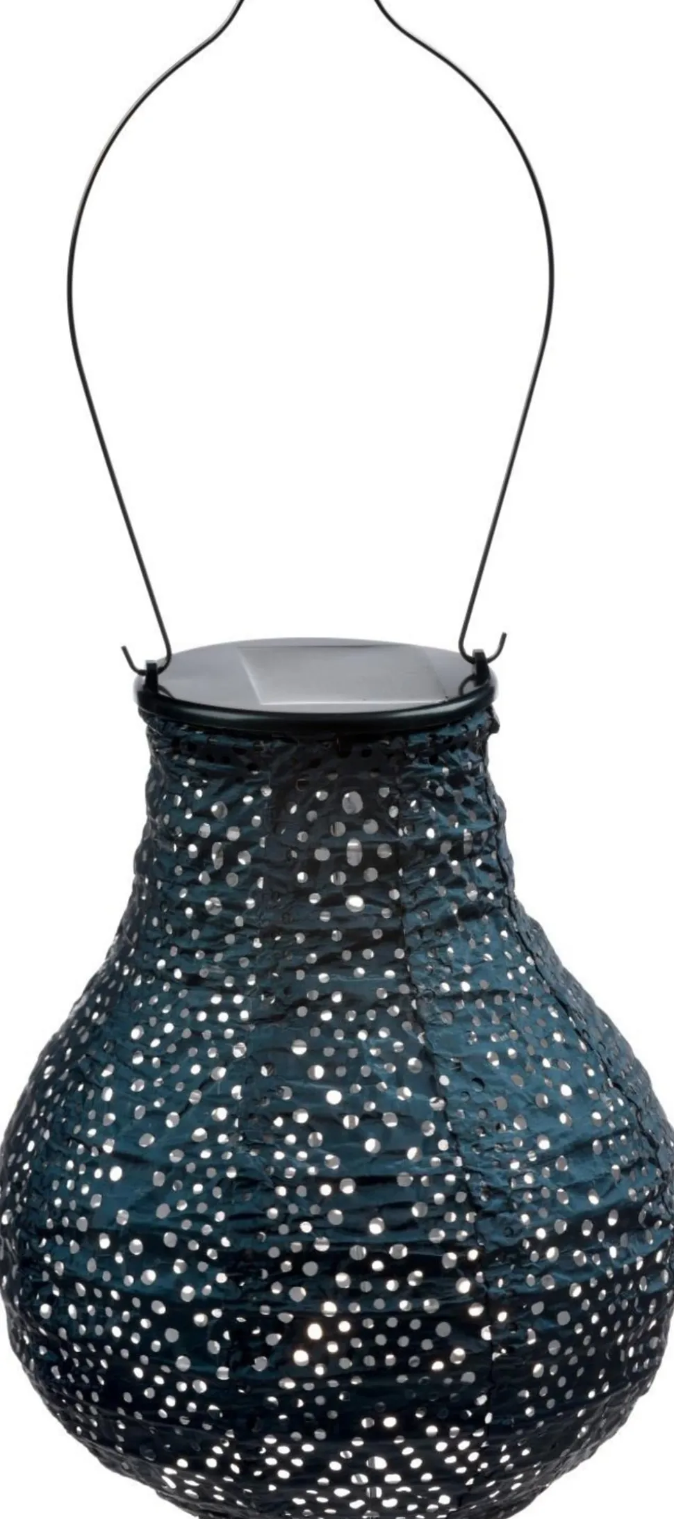 Lumiz Solar-Lampion Bulb Ikat, ca. Ø16/H20 cm '