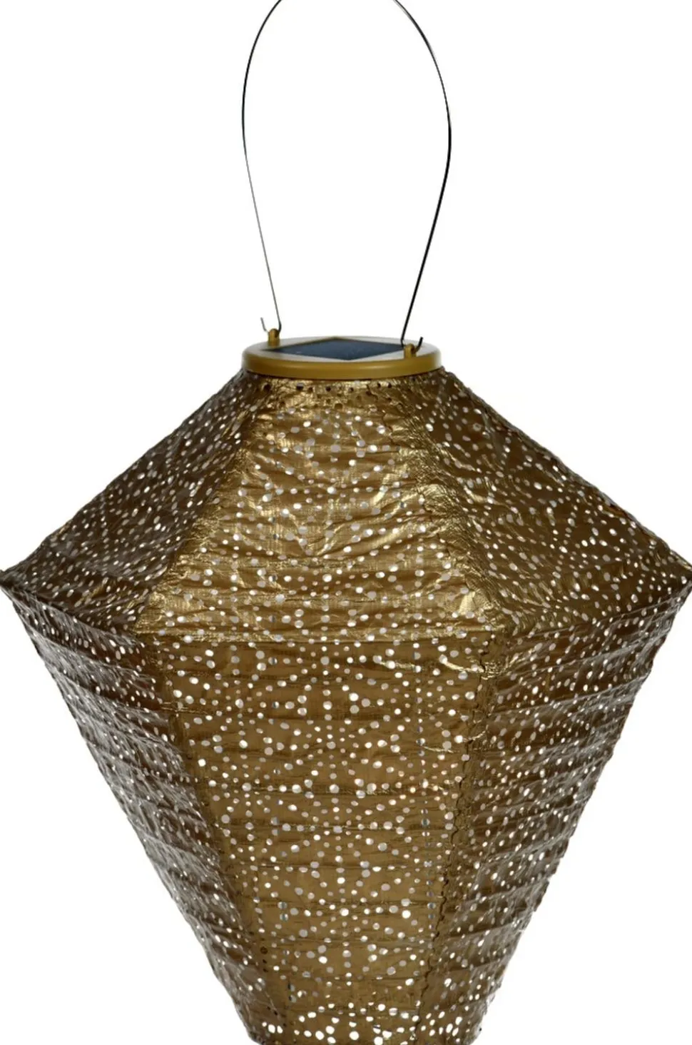 Lumiz Solar-Lampion Diamond Sashiko, ca. Ø28/H28 cm