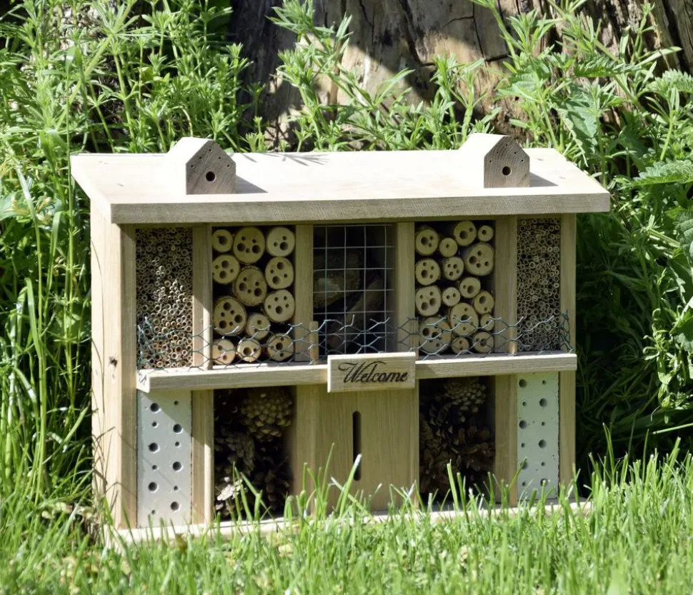LUXUS-INSEKTENHOTELS Insektenhotel Landsitz Superior, ca. B47/H34/T12,5 cm