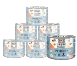 MAC's CAT Nassfutter für Katzen Fleischmenü, 6 x 200 g