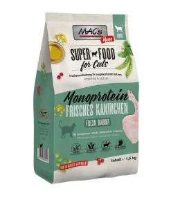 MAC's CAT Trockenfutter für Katzen Monoprotein Cat Adult, Kaninchen