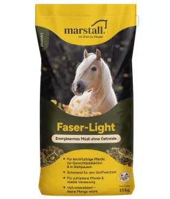 marstall® Pferdefutter Müsli Faser-Light, 15 kg