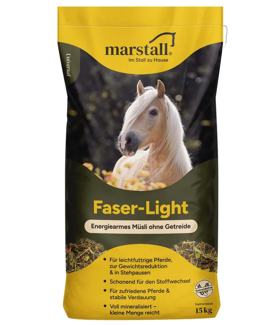 marstall® Pferdefutter Müsli Faser-Light, 15 kg