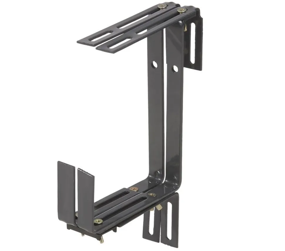 Metall-Blumenkastenhalter für den Balkon, 2 Stück