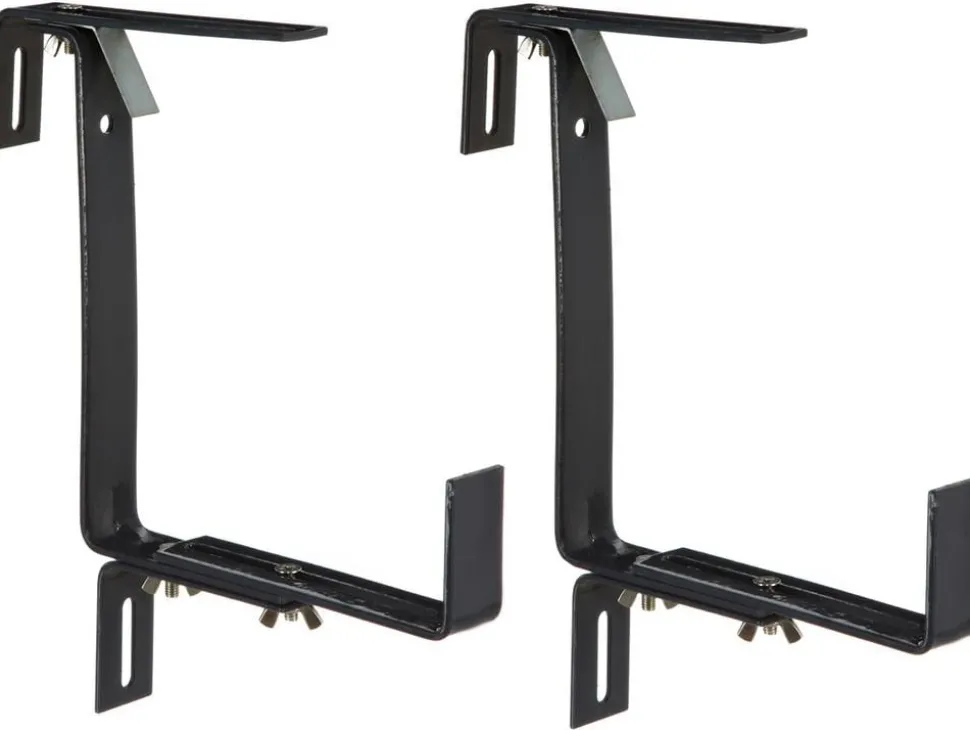 Metall-Blumenkastenhalter Profi für den Balkon, 2 Stück