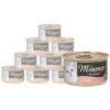 Miamor Nassfutter für Katzen Pastete, Lachs, 12 x 85 g