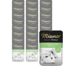 Miamor Nassfutter für Katzen Ragout Royale in Sauce, 22 x 100 g