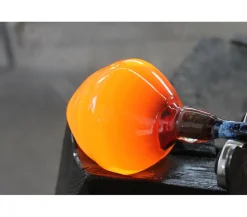 MP Glaszauber Glas-Minibogen mit Stab, ca. Ø10/H65 cm