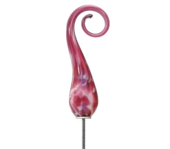MP Glaszauber Glas-Minibogen mit Stab, ca. Ø10/H65 cm