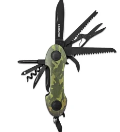 munkees® Edelstahl-Taschenmesser Camou, ca. B9,5/H2,3/T3,1 cm