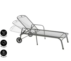 MWH Gartenliege Savoy, ca. B81/H52/T187 cm