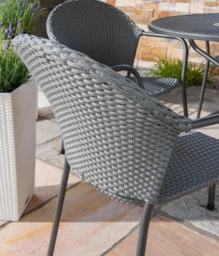 MWH Gartenstuhl Cesao, grau