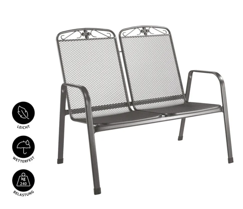 MWH Metall-Bank Savoy, 2-Sitzer