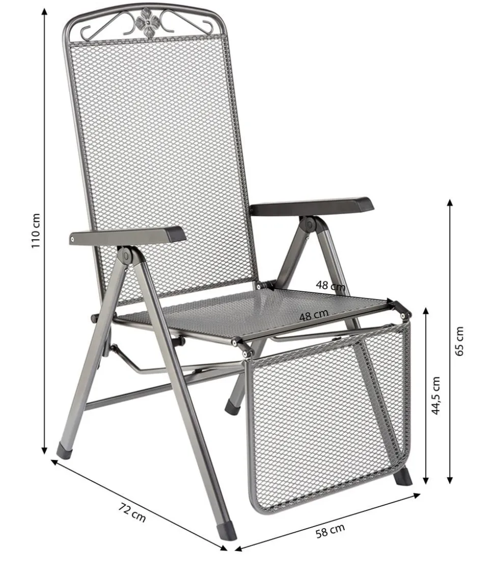 MWH Metall-Relaxsessel Savoy