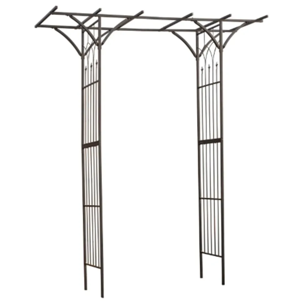 Nature Metall Rosenbogen, ca. B114/H232/T66 cm