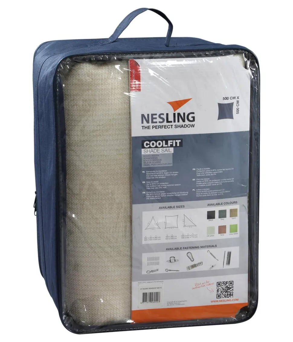 Nesling Sonnensegel Coolfit, quadratisch, ca. B500/T500 cm