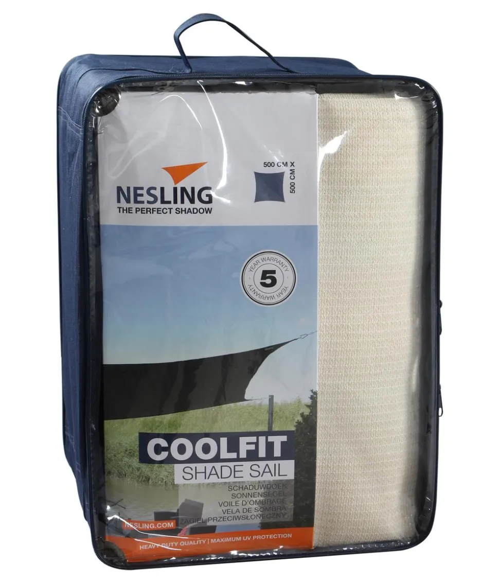 Nesling Sonnensegel Coolfit, quadratisch, ca. B500/T500 cm