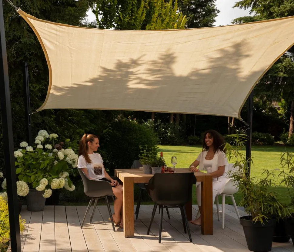 Nesling Sonnensegel Coolfit, quadratisch, ca. B500/T500 cm