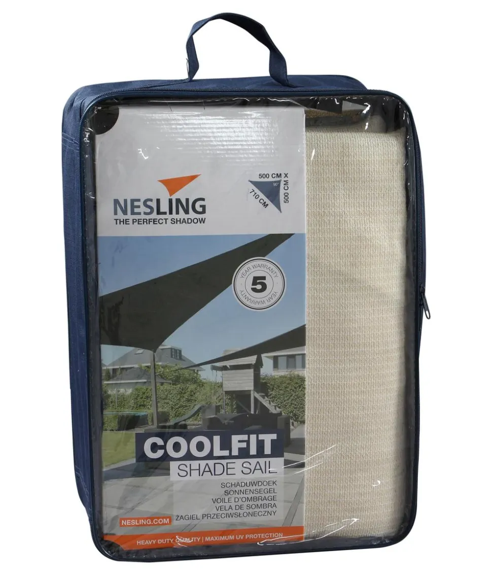Nesling Sonnensegel Coolfit, dreieckig, ca. B500/T710 cm