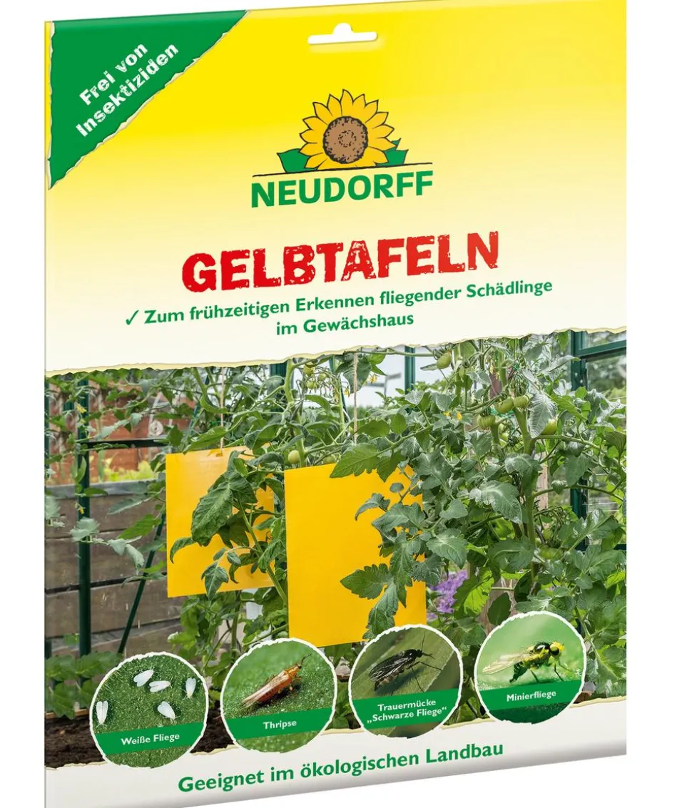 Neudorff Gelbtafeln, großformatig, 5 Stück