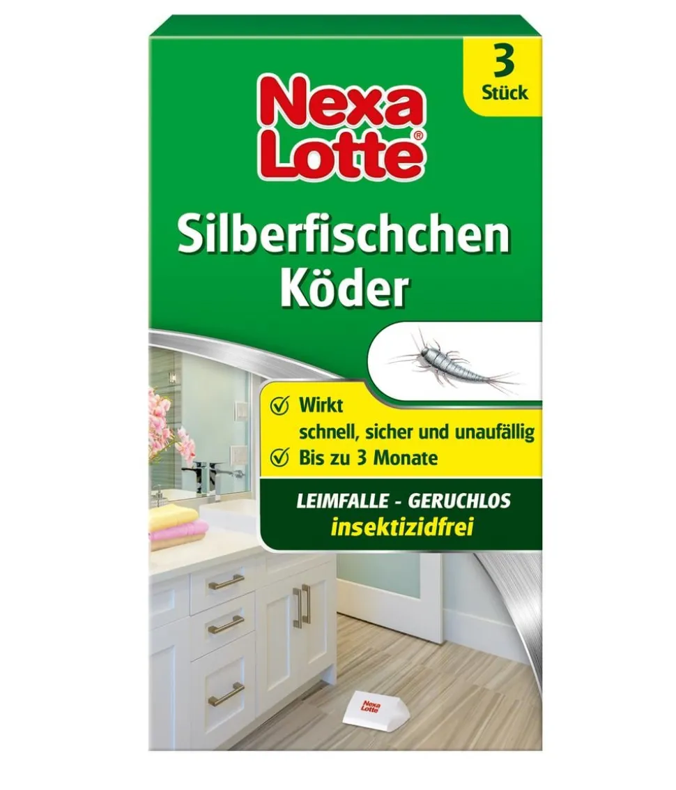 Nexa Lotte® Silberfischchen Köder, 3 Stück