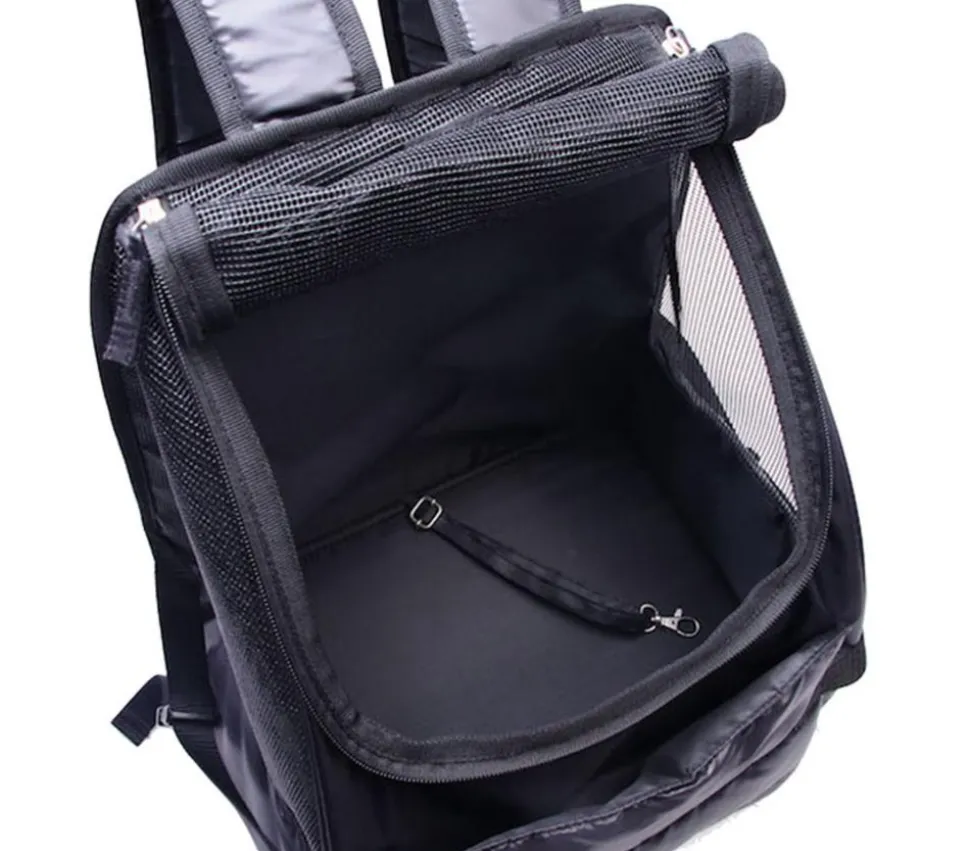 Nobby Fronttasche Malta, schwarz, ca. B39/H46/T10 cm